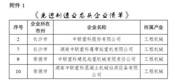 科技类制造业国企名单公示（科技制造业龙头）