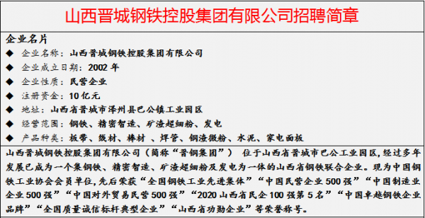 晋钢制造科技实业有限公司（晋钢制造科技实业有限公司招聘）