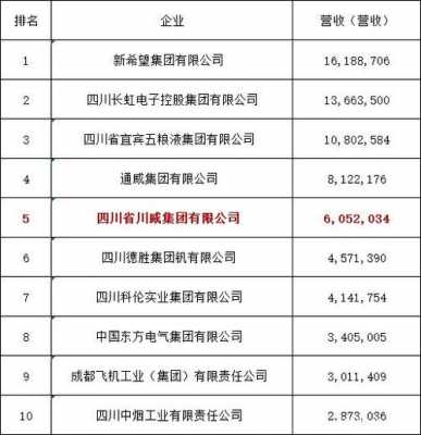 四川制造科技（四川制造业公司排名）